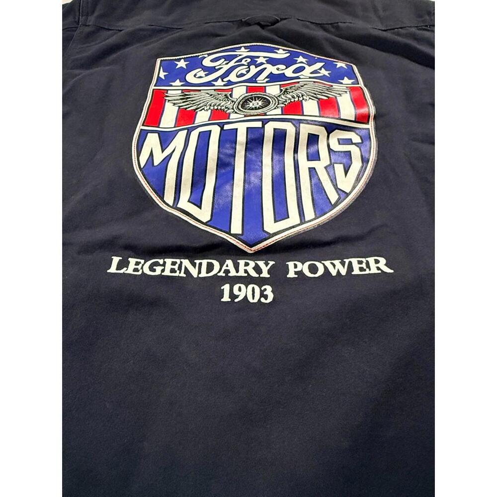NWT Ford Motors 'Legendary Power 1903" Mechanic Style Work Jacket Size Medium - Picture 6 of 12